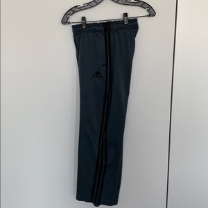 Grey adidas track pants!